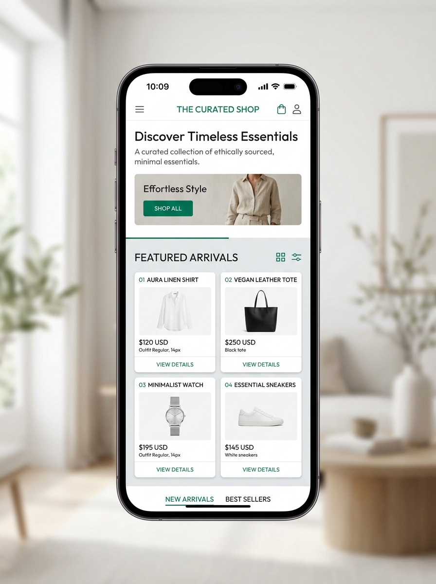 Tema Curated Minimal